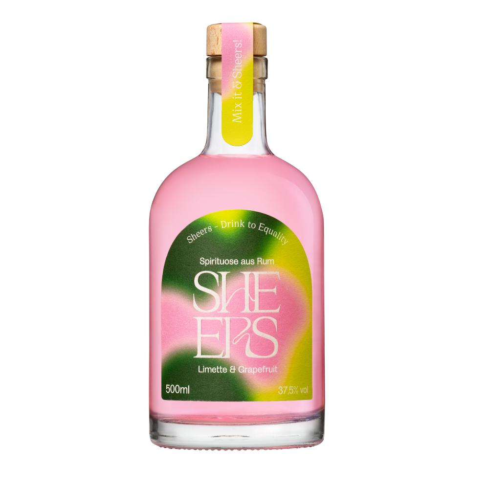 Sheers Spirituose aus Rum Limette & Grapefruit 500ml